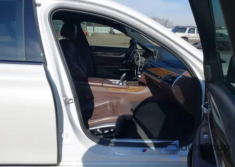 2016 BMW 750I xDrive from USA, damaged, VIN WBA7F2C53GG416090